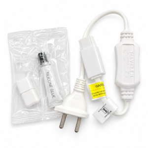 LED Strip Connector Kit with Power Plug