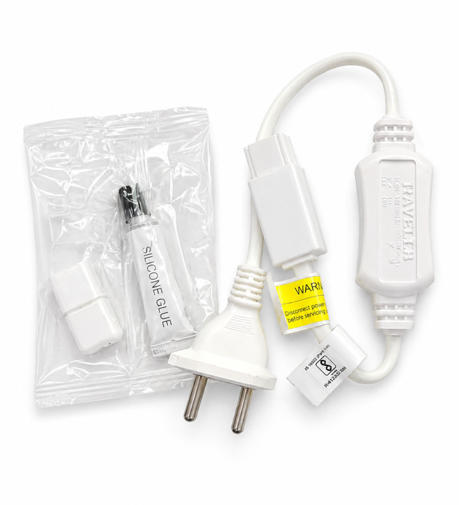 LED Strip Connector Kit with Power Plug