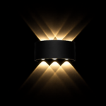Modern LED Wall Light – Black Up Down Decorative Outdoor Indoor Lamp