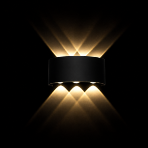 Modern LED Wall Light – Black Up Down Decorative Outdoor Indoor Lamp